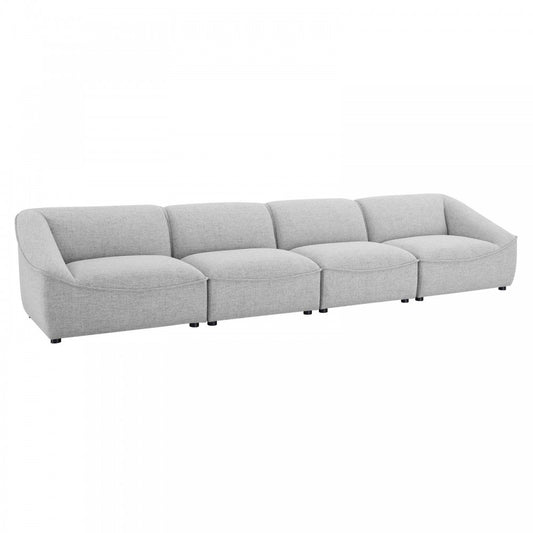 Comprise 4-Piece Sofa, Light Gray