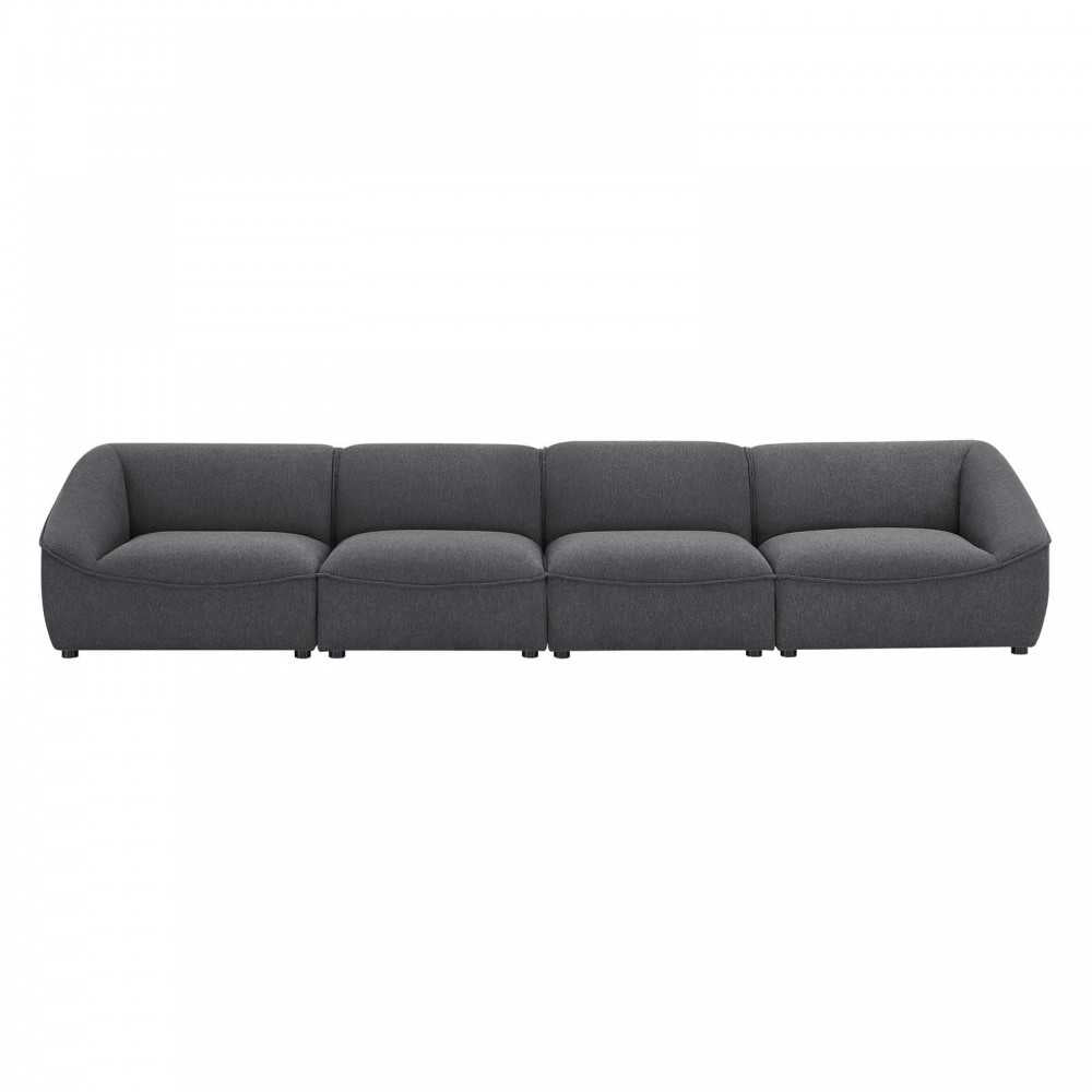 Comprise 4-Piece Sofa, Charcoal