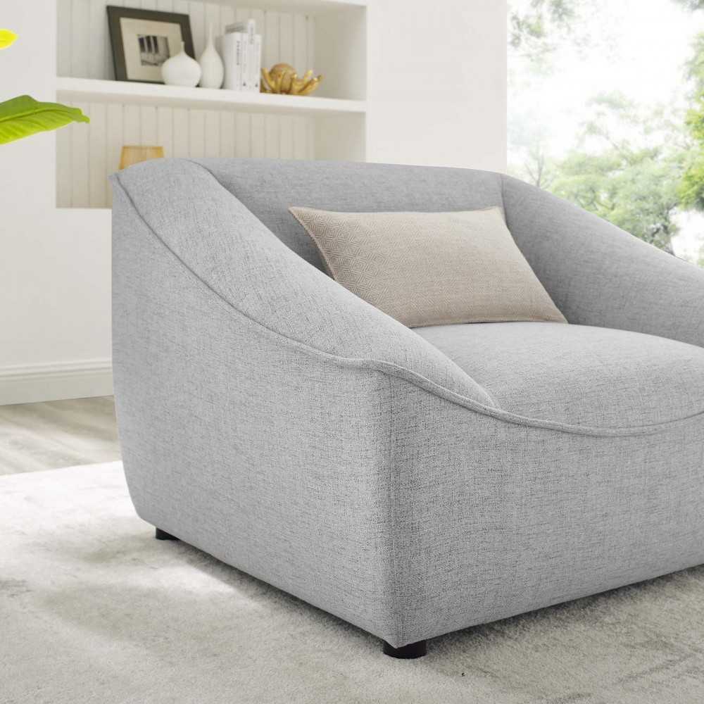 Comprise Armchair, Light Gray