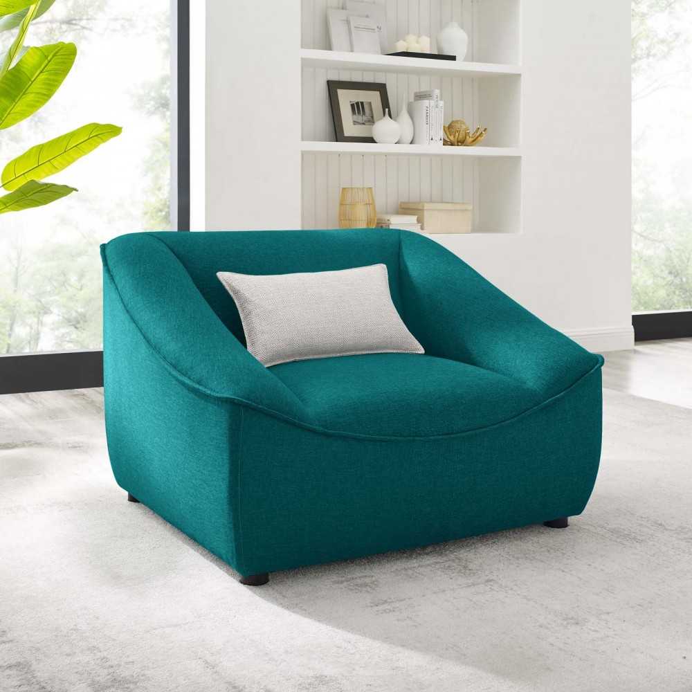 Comprise Armchair, Teal