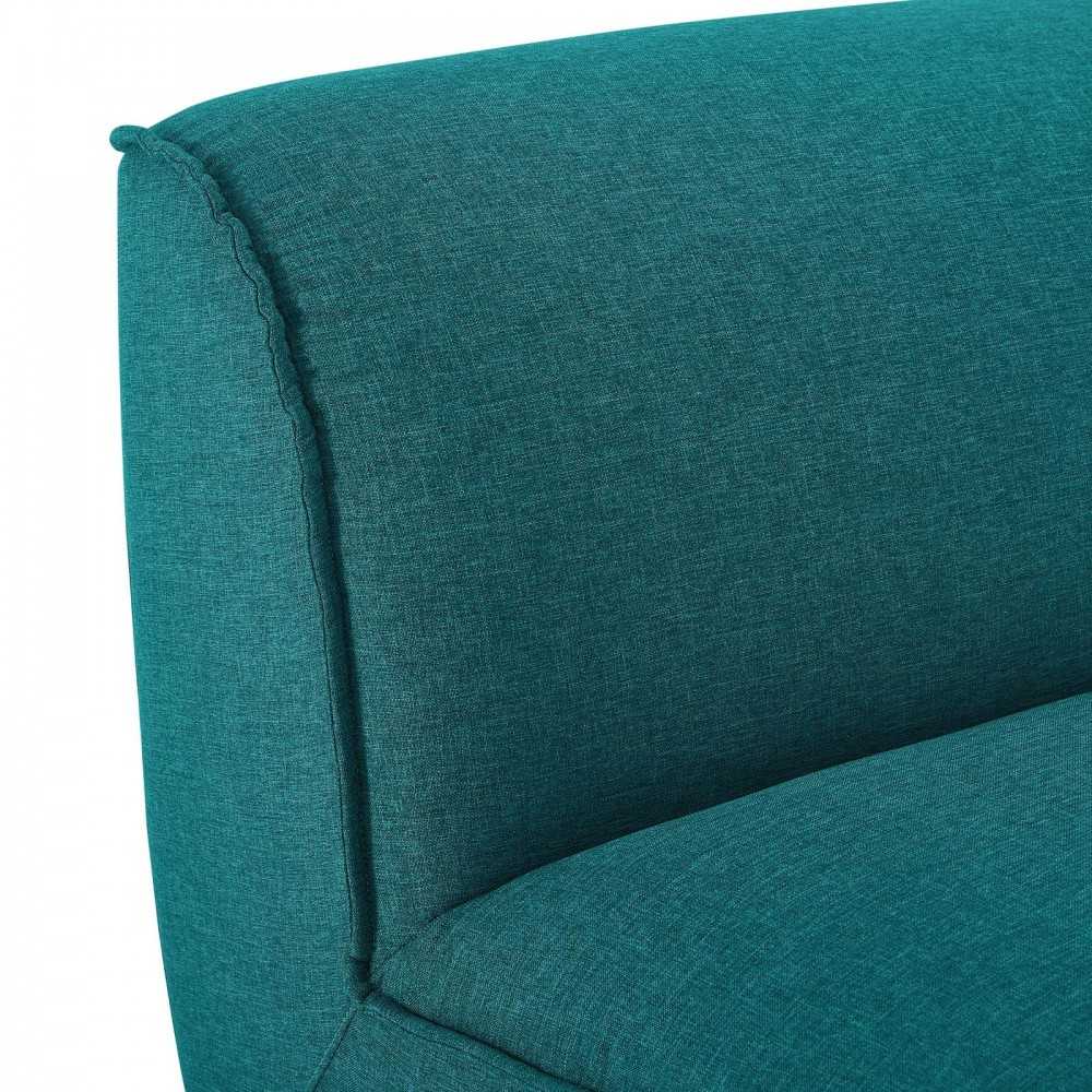 Comprise Armless Chair, Teal