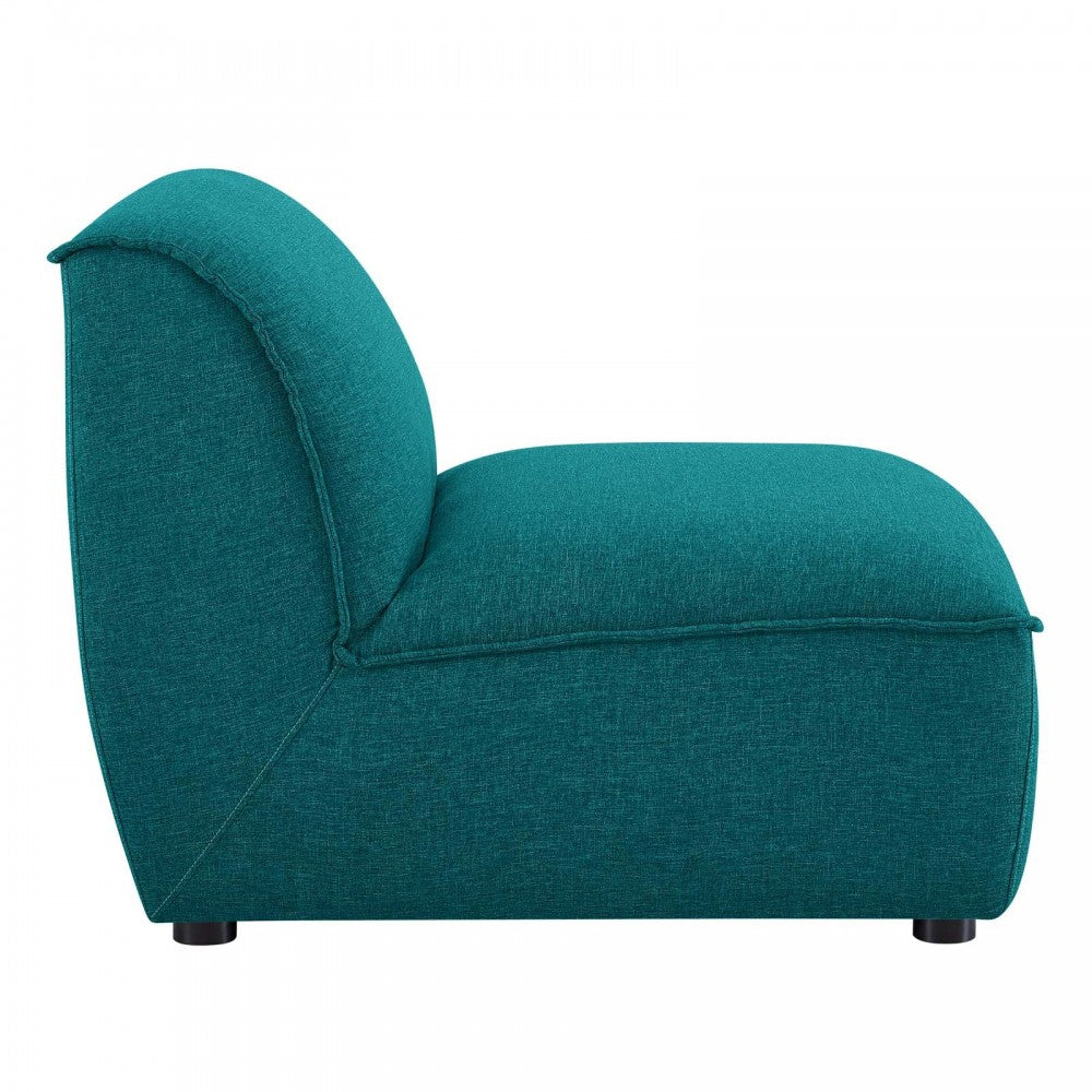 Comprise Armless Chair, Teal