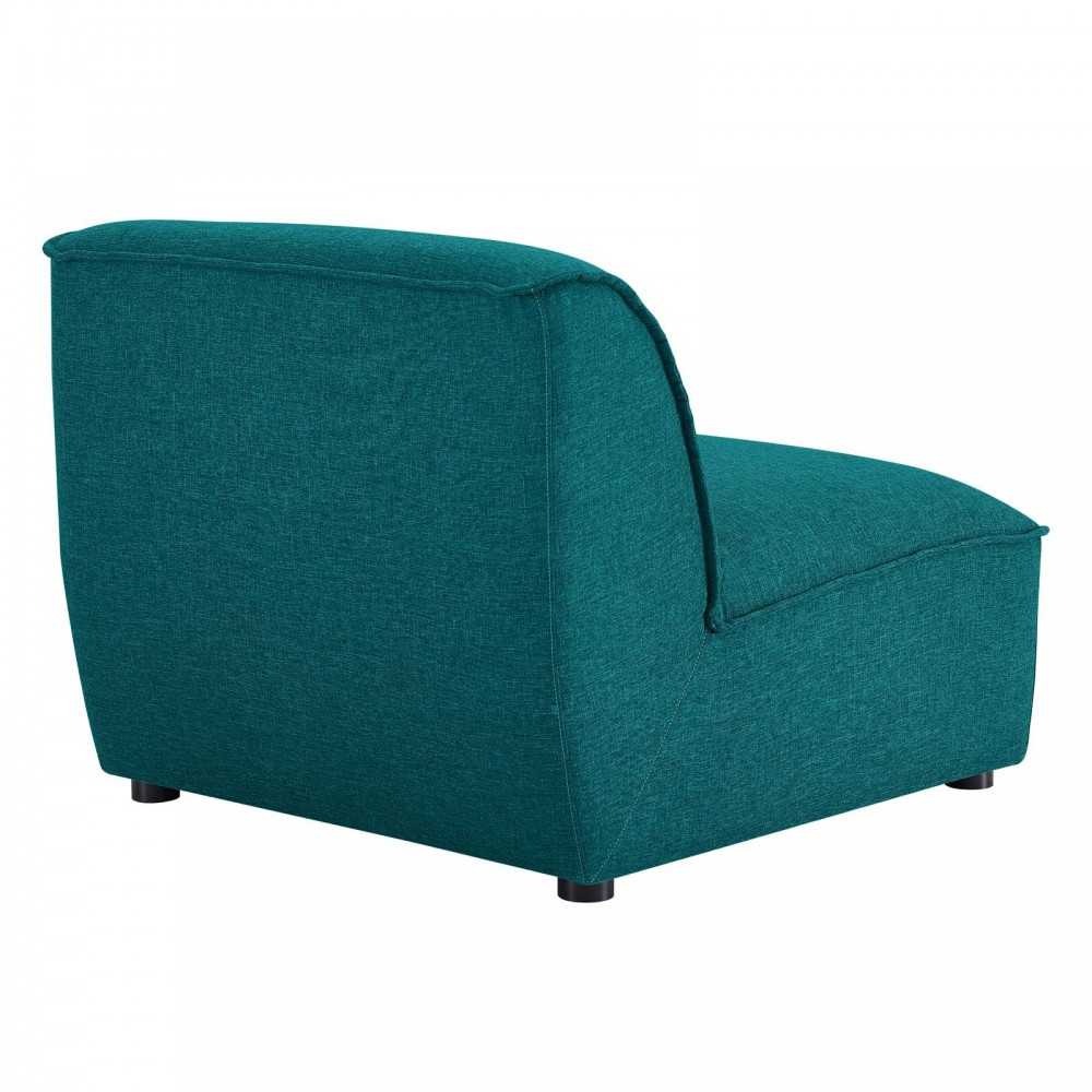 Comprise Armless Chair, Teal