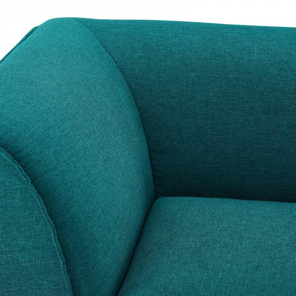 Comprise Corner Sectional Sofa Chair, Teal