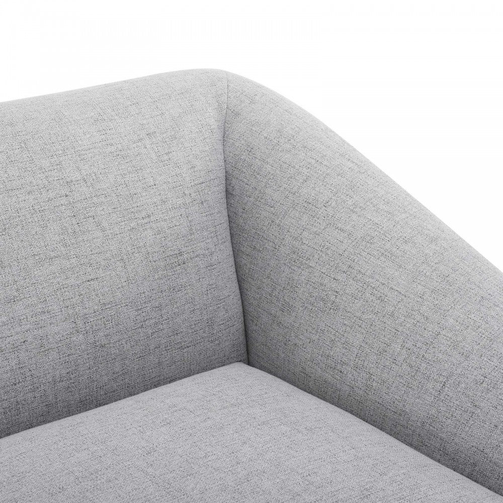 Comprise Right-Arm Sectional Sofa Chair, Light Gray