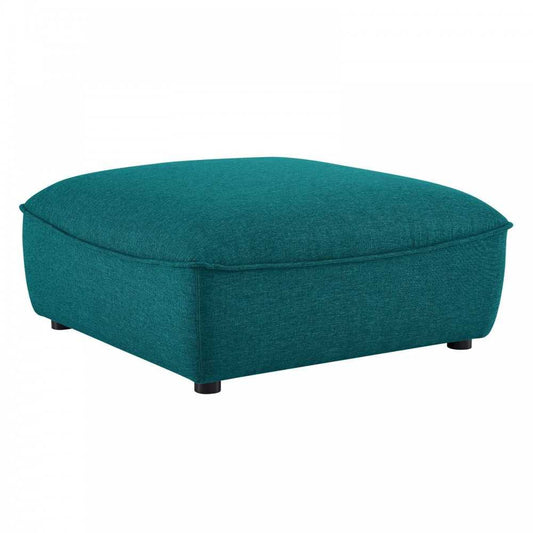 Comprise Sectional Sofa Ottoman, Teal