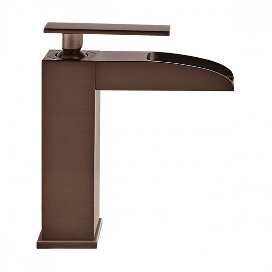 Concorde Single Hole, Single-Handle, Waterfall Bathroom Faucet Oil Rubbed Bronze