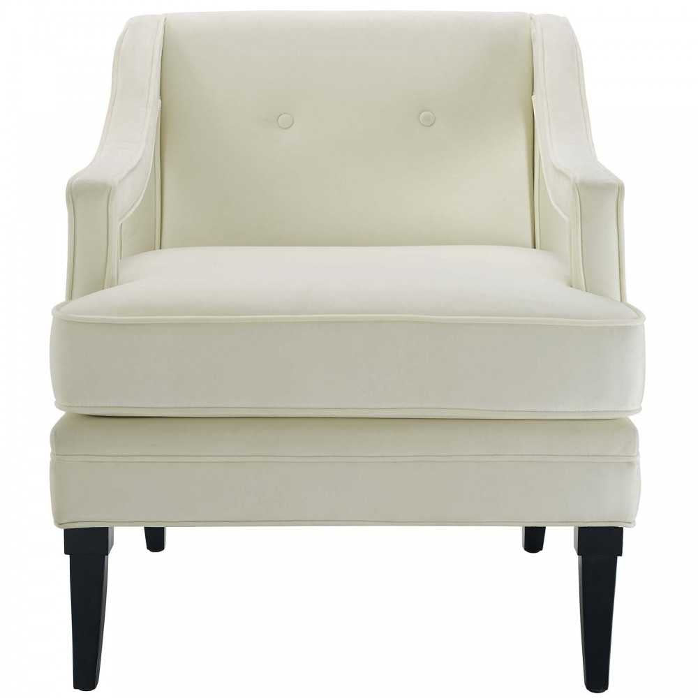 Concur Living Room Set Performance Velvet Set of 2, Ivory, EEI-4026-IVO