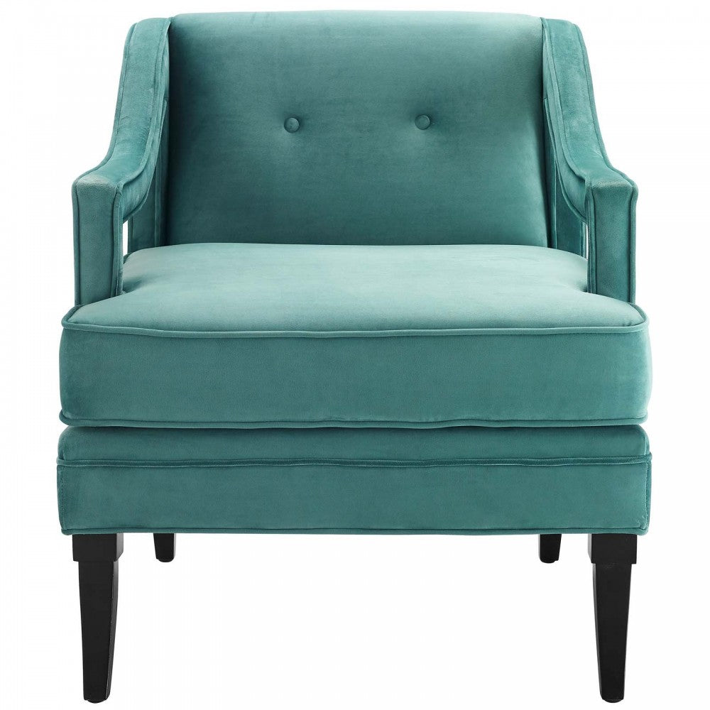 Concur Living Room Set Performance Velvet Set of 2, Teal, EEI-4026-TEA