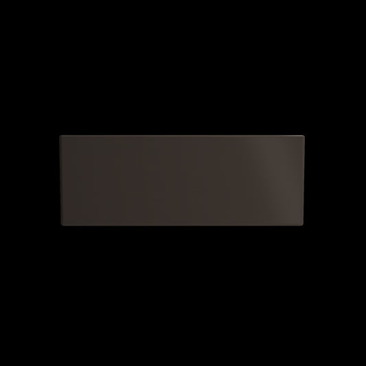 Contempo Step-Rim Apron Front Fireclay 27 in. in Matte Brown