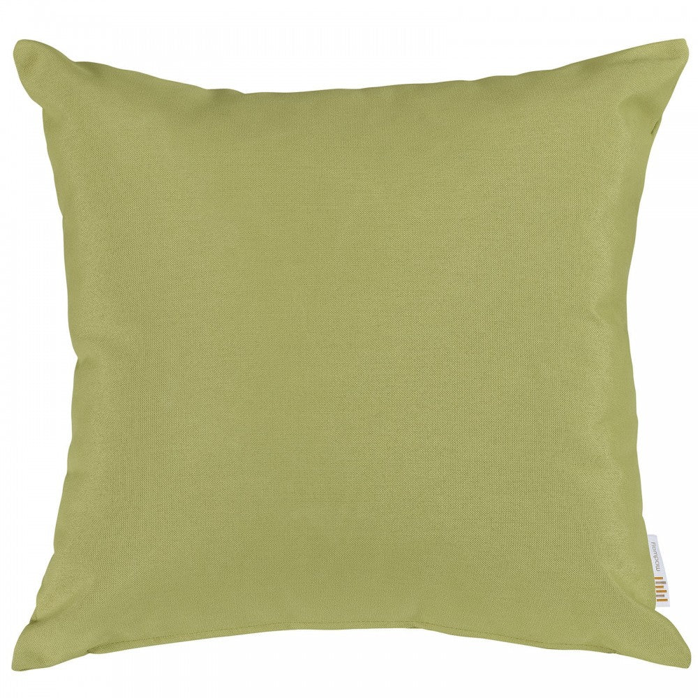 Convene Two Piece Outdoor Patio Pillow Set, Peridot
