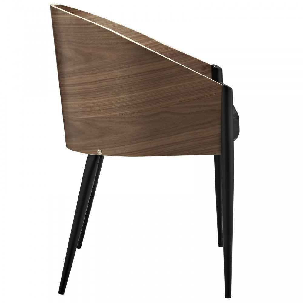 Cooper Dining Wood Armchair, Walnut