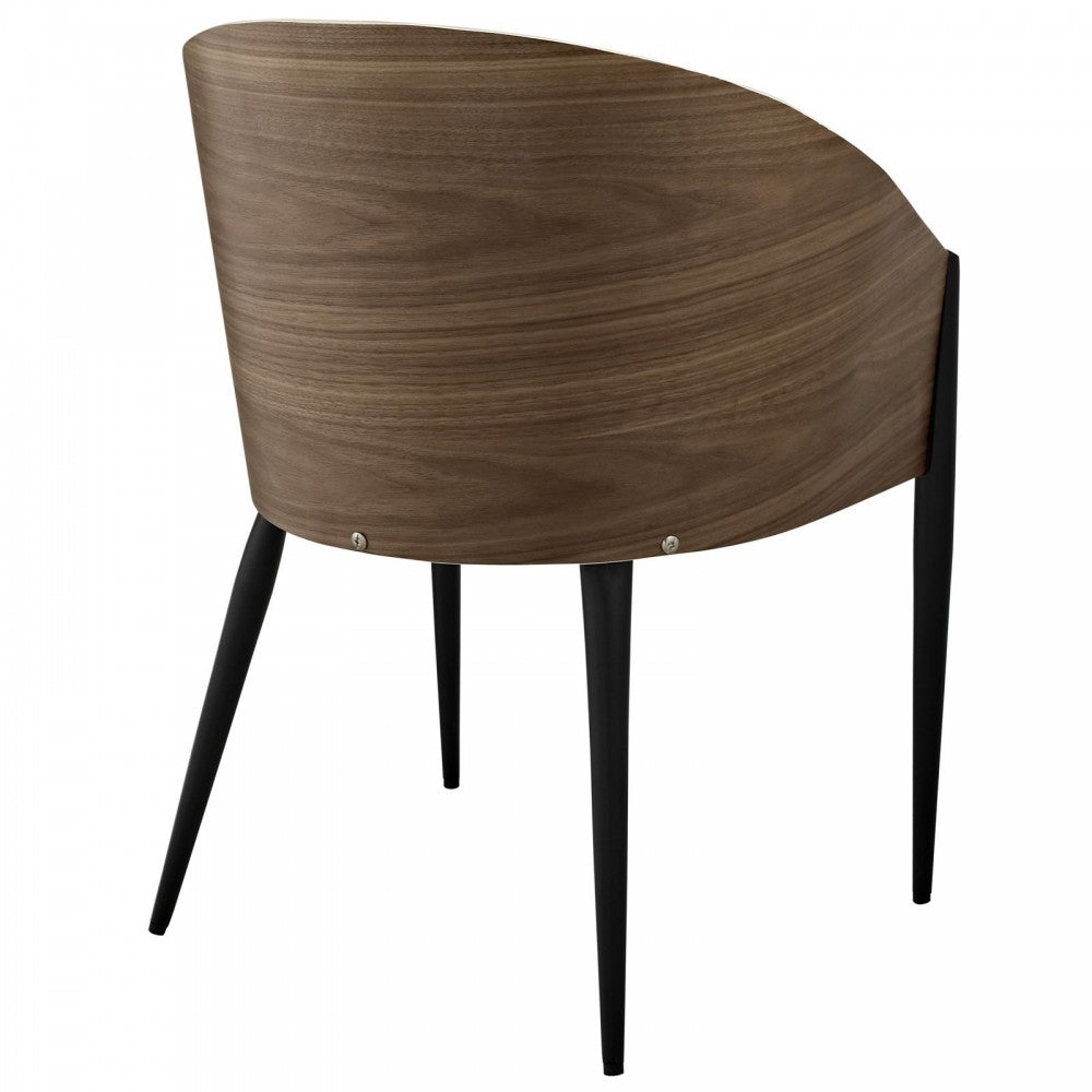 Cooper Dining Wood Armchair, Walnut