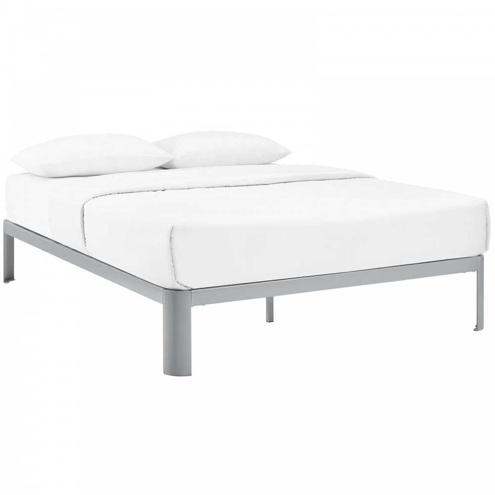 Corinne Full Bed Frame, Gray