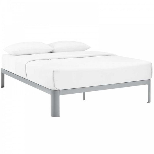 Corinne Full Bed Frame, Gray