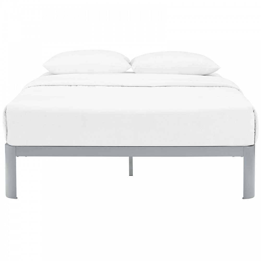Corinne Full Bed Frame, Gray