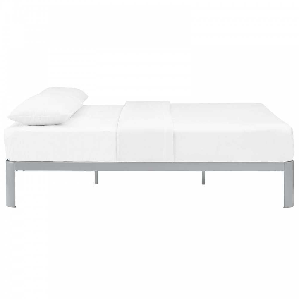 Corinne Full Bed Frame, Gray