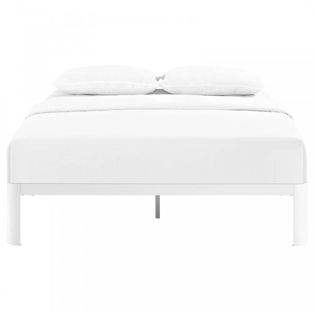 Corinne Full Bed Frame, White