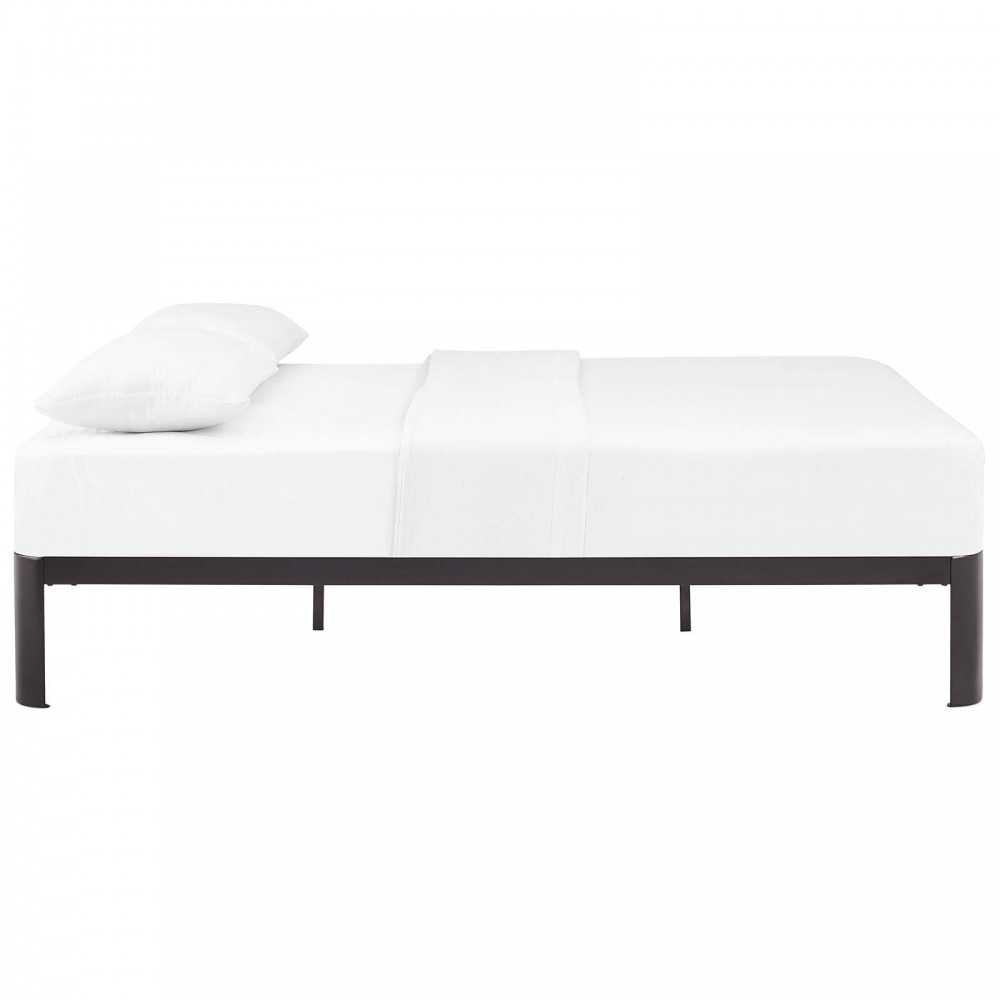 Corinne King Bed Frame, Brown