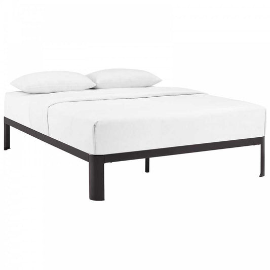 Corinne Queen Bed Frame, Brown