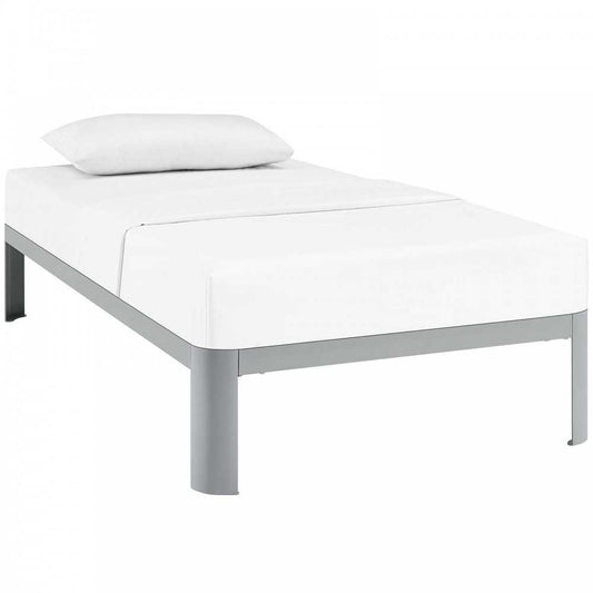 Corinne Twin Bed Frame, Gray