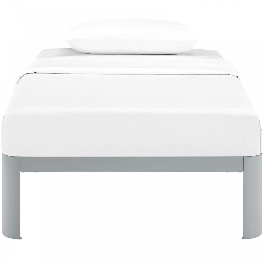 Corinne Twin Bed Frame, Gray