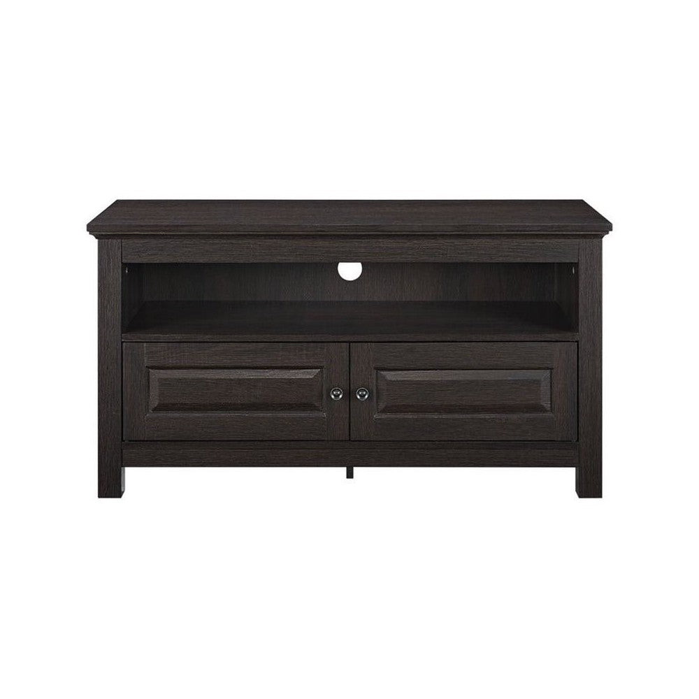 Cortez 44" Traditional Wood TV Stand - Espresso