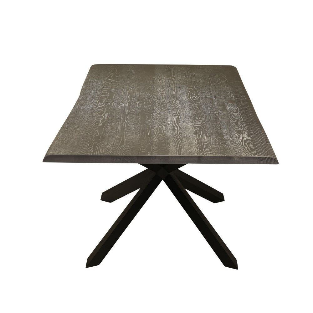 Couture Oxidized Gray Wood Dining Table, HGSX196