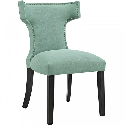 Curve Fabric Dining Chair, Laguna