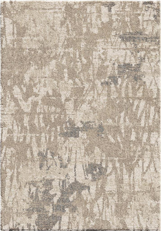 Palmetto Living Abstract Canopy - Natural 5'3" X 7'6"
