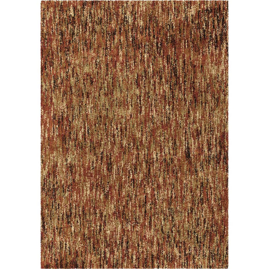 Palmetto Living Multi Solid Red 9' X 13'
