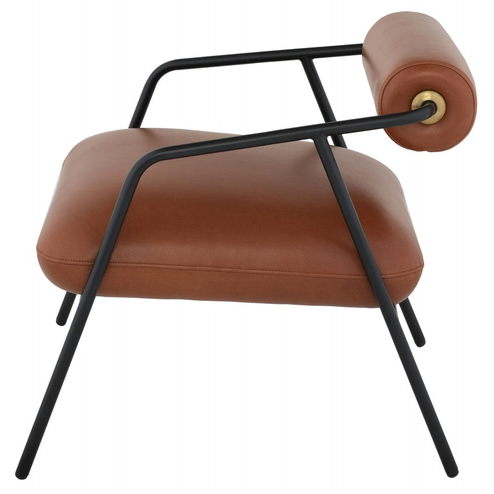 Cyrus Cordova Leather Occasional Chair