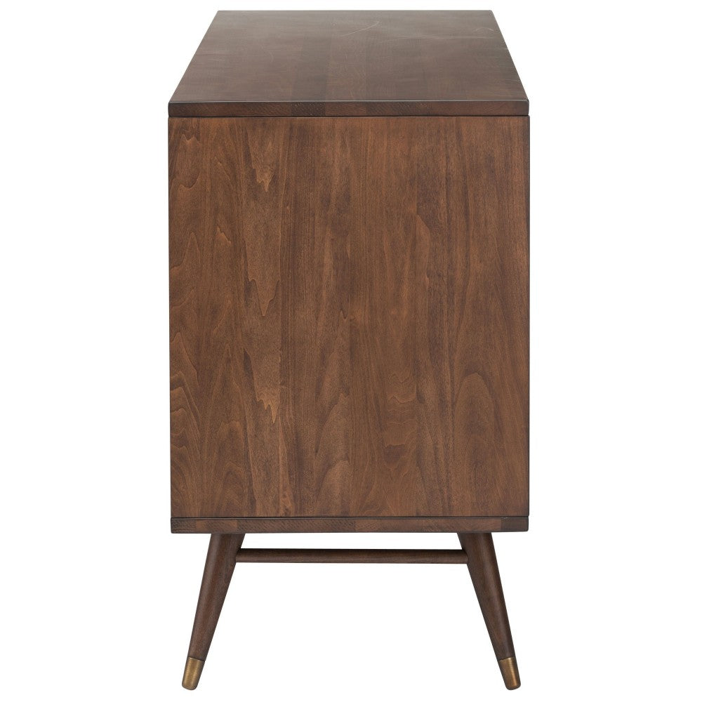 Daniel Walnut Wood Dresser Cabinet