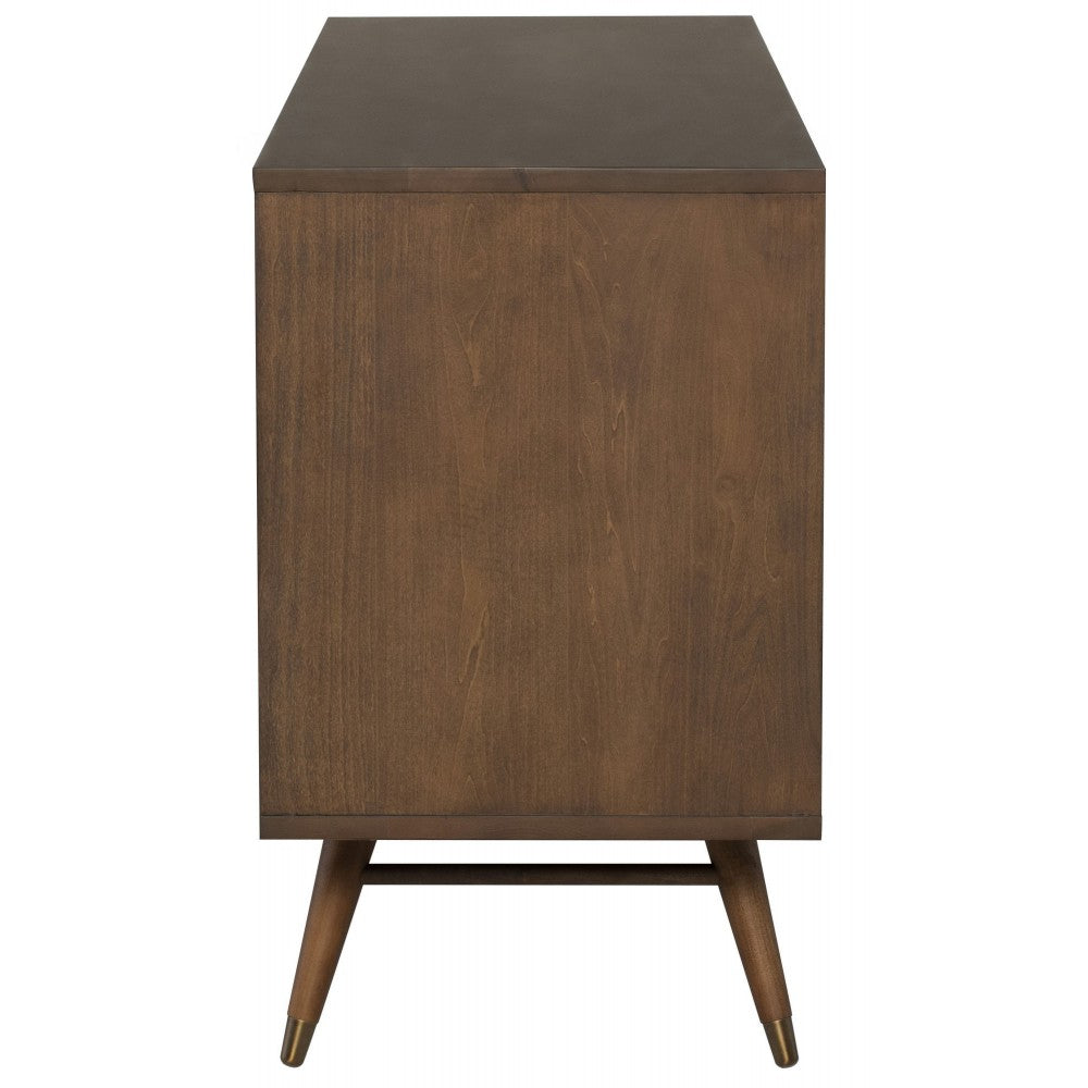 Daniel Walnut Wood Dresser Cabinet