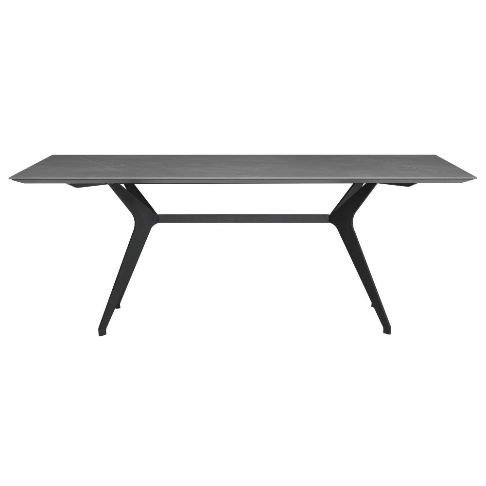 Daniele Gray Ceramic Dining Table, HGNE270