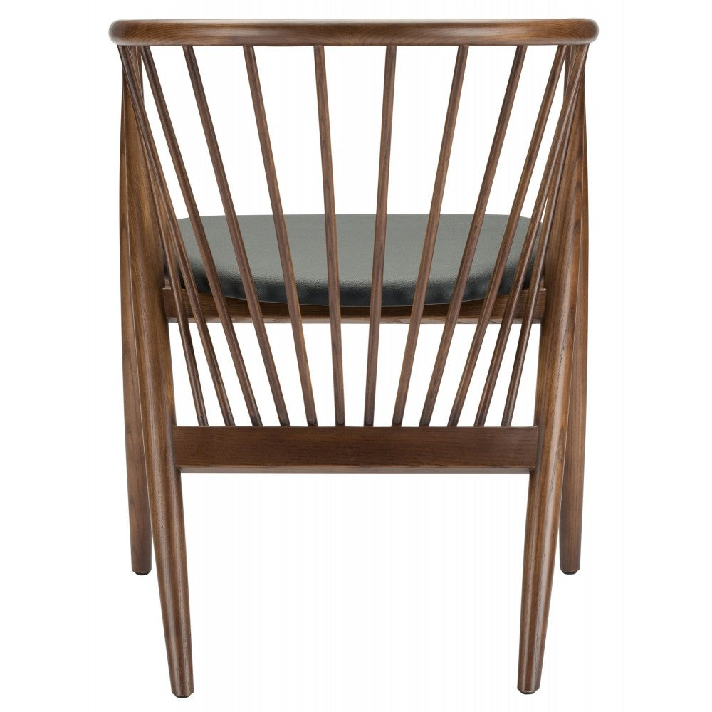 Danson Black Naugahyde Dining Chair, HGYU103