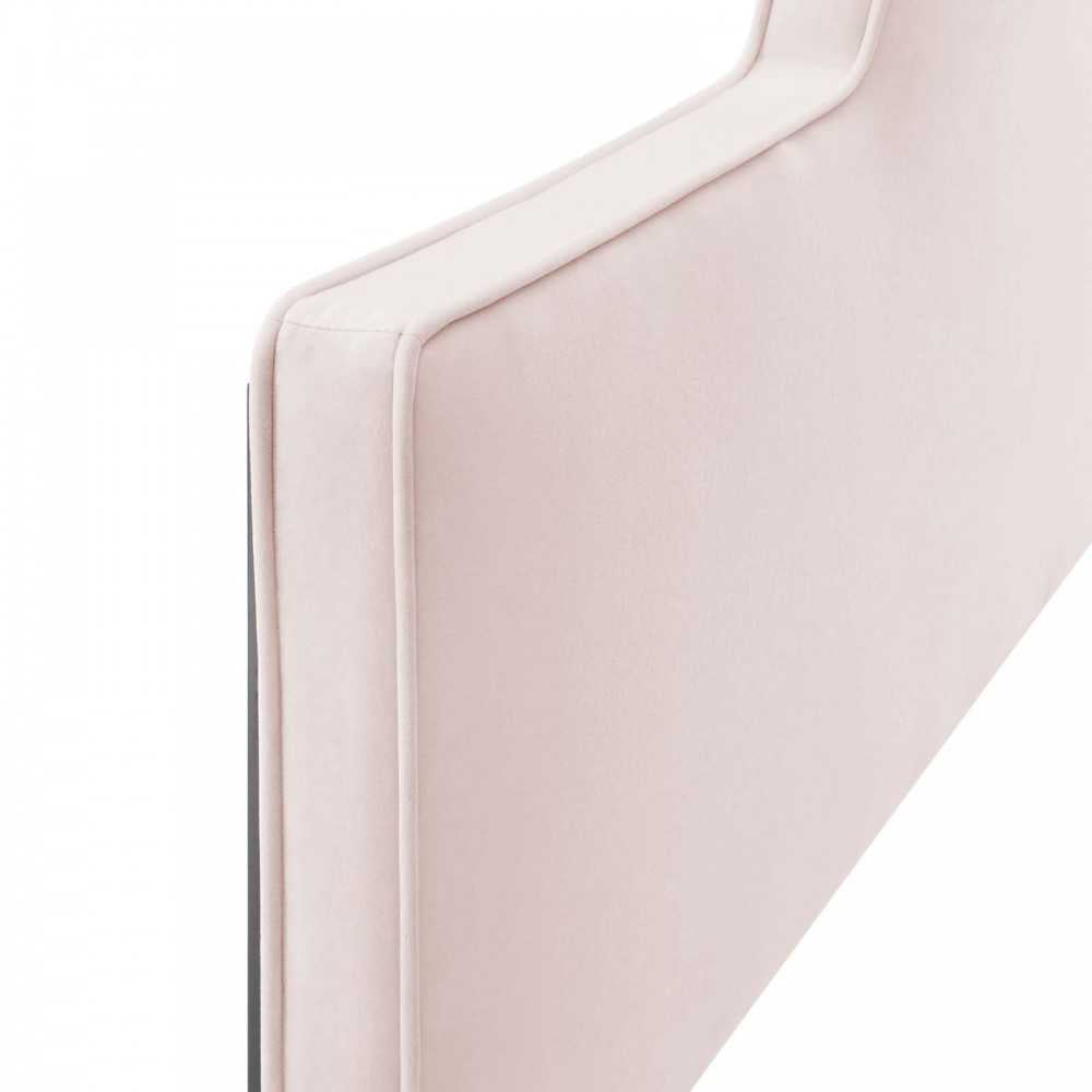 Dawn Full/Queen Performance Velvet Headboard, Pink