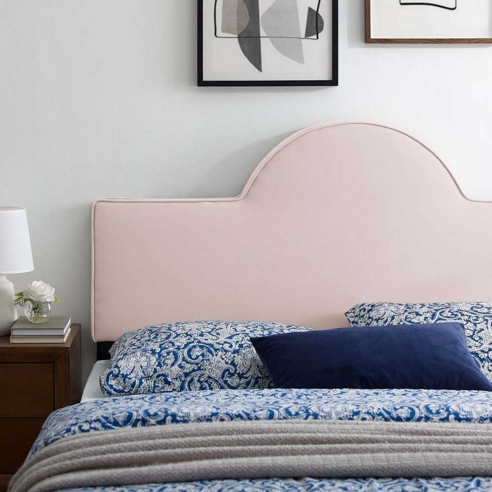 Dawn Full/Queen Performance Velvet Headboard, Pink