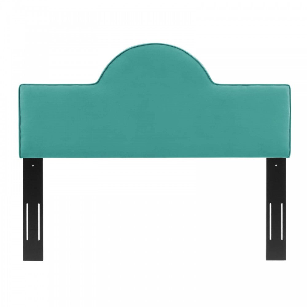 Dawn Full/Queen Performance Velvet Headboard, Teal