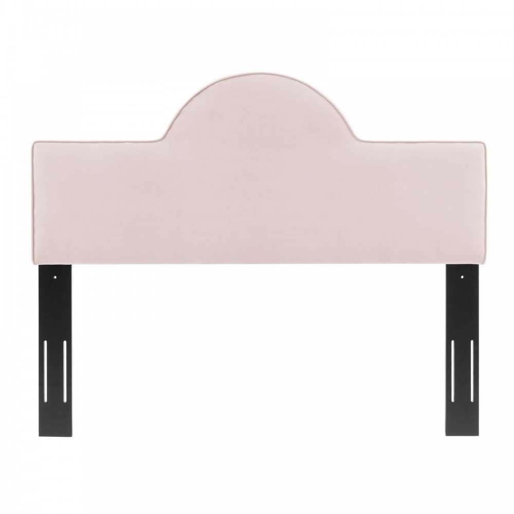 Dawn Twin Performance Velvet Headboard, Pink