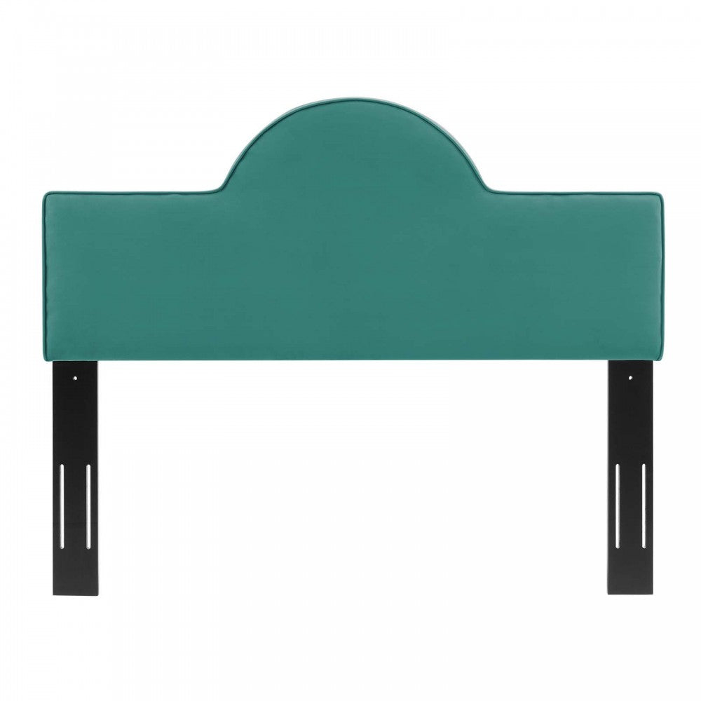 Dawn Twin Performance Velvet Headboard, Teal