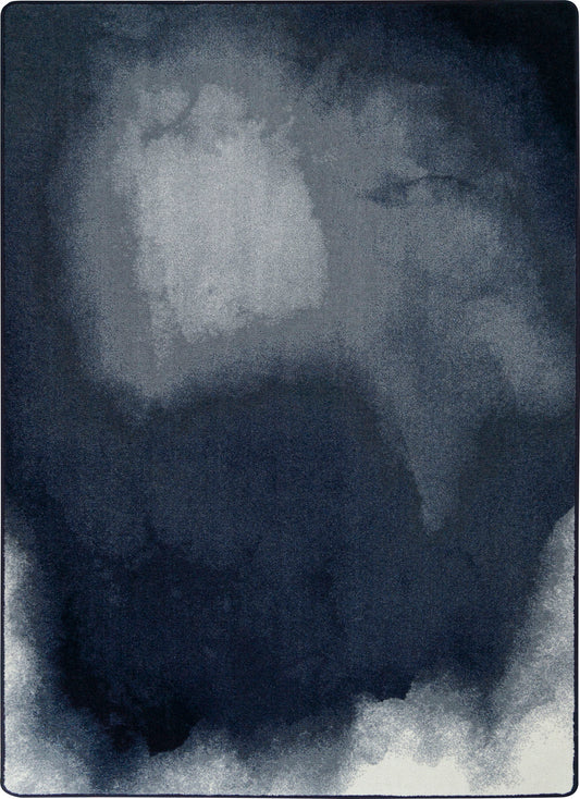 Deep End 5'4" x 7'8" area rug in color Blue