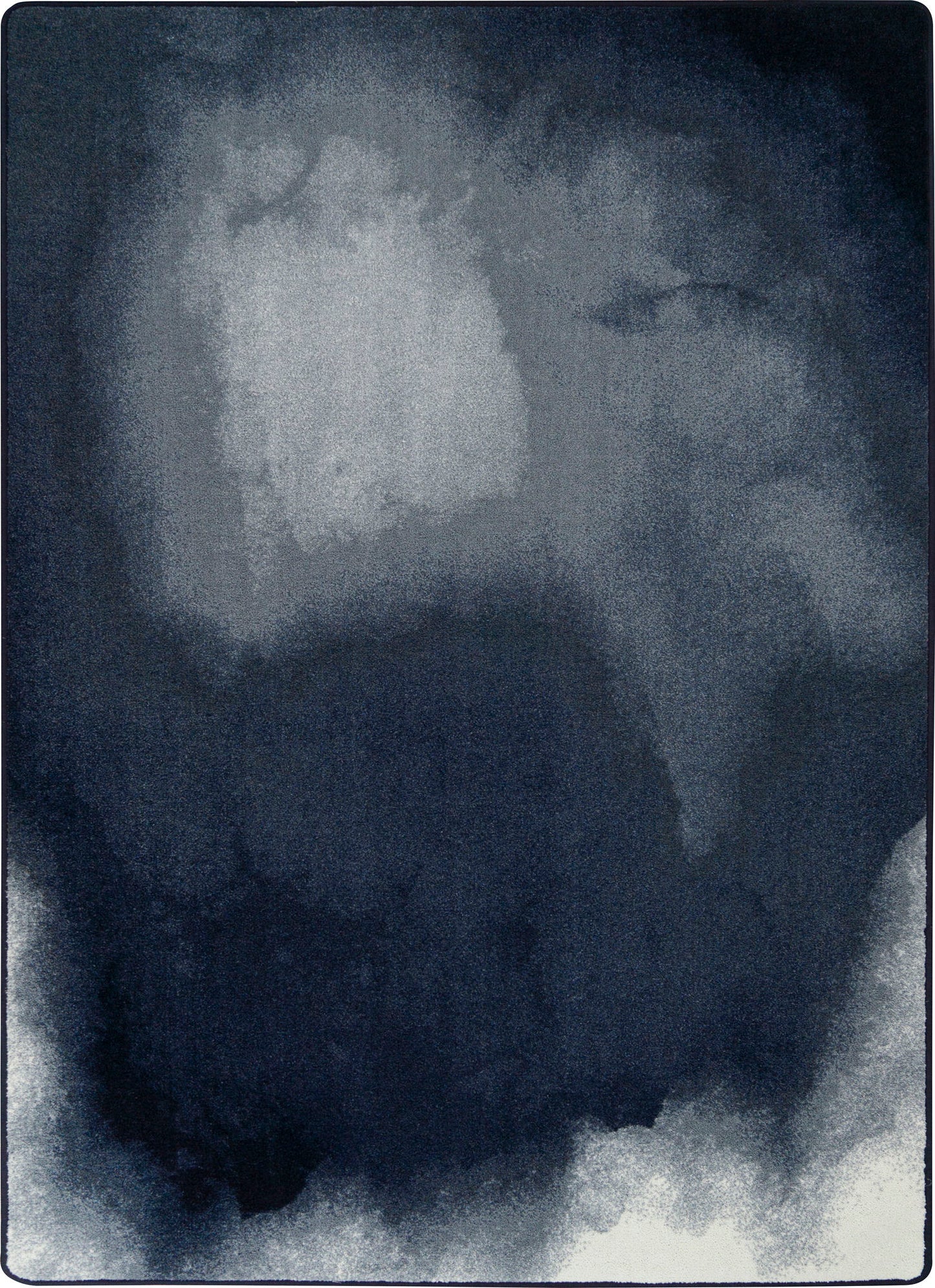 Deep End 3'10" x 5'4" area rug in color Blue