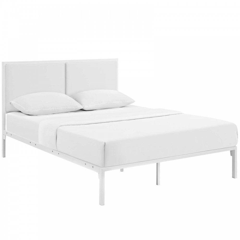 Della King Vinyl Bed