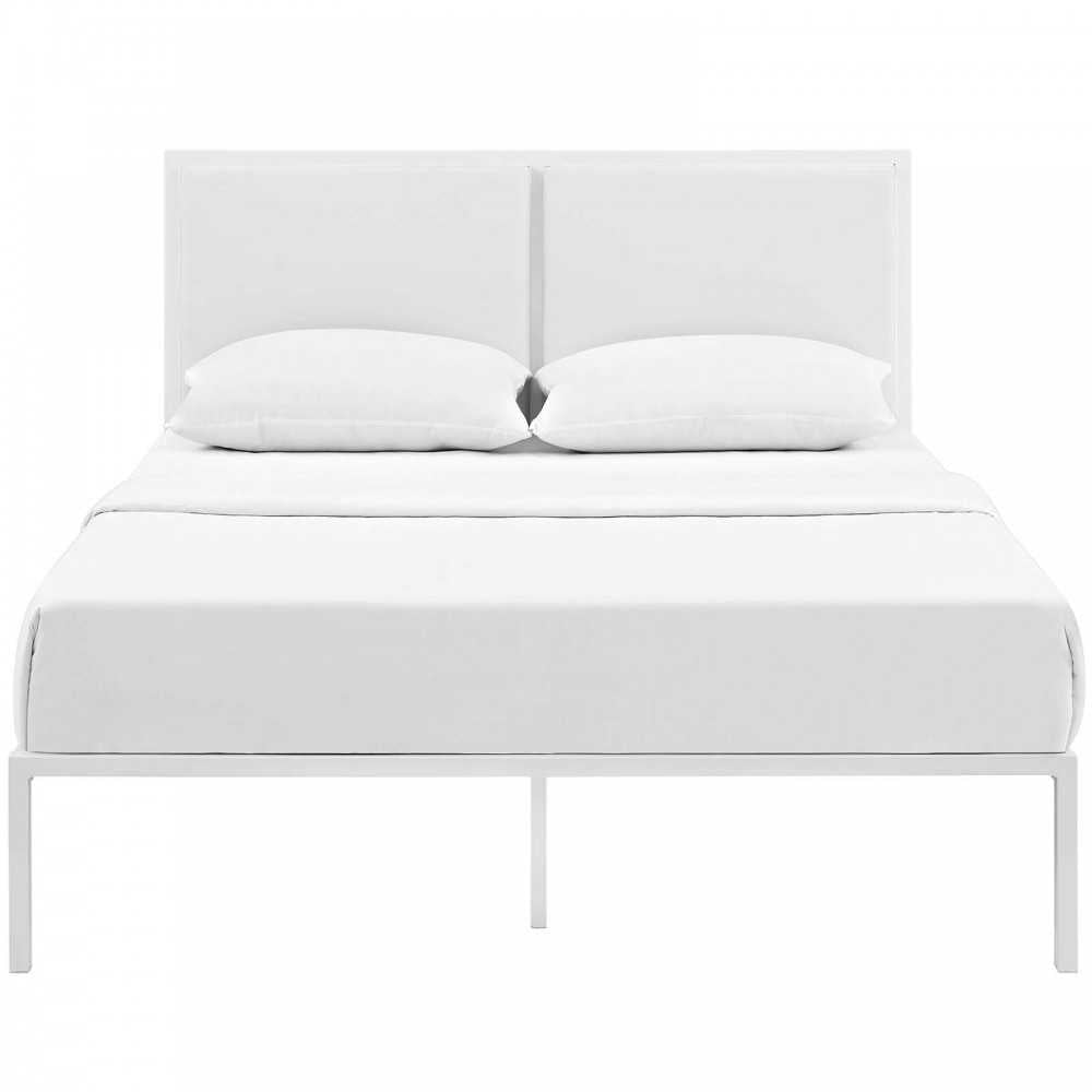 Della King Vinyl Bed