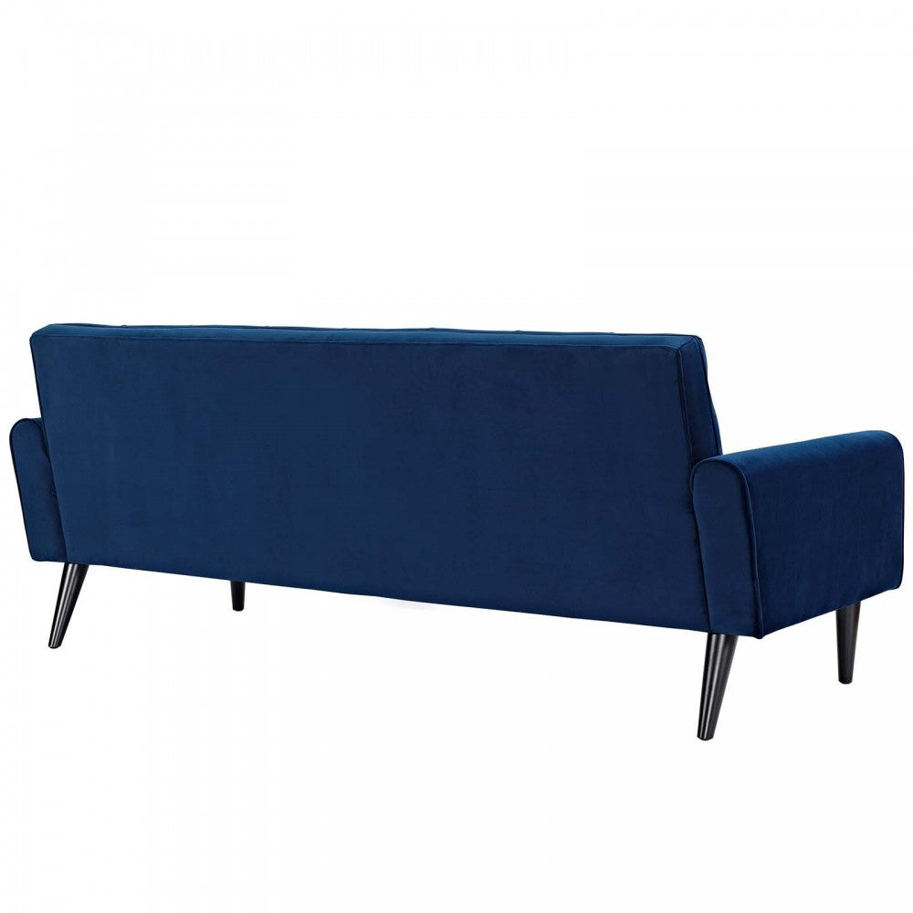 Delve Living Room Set Performance Velvet Set of 3, Gray, EEI-2970-NAV-SET