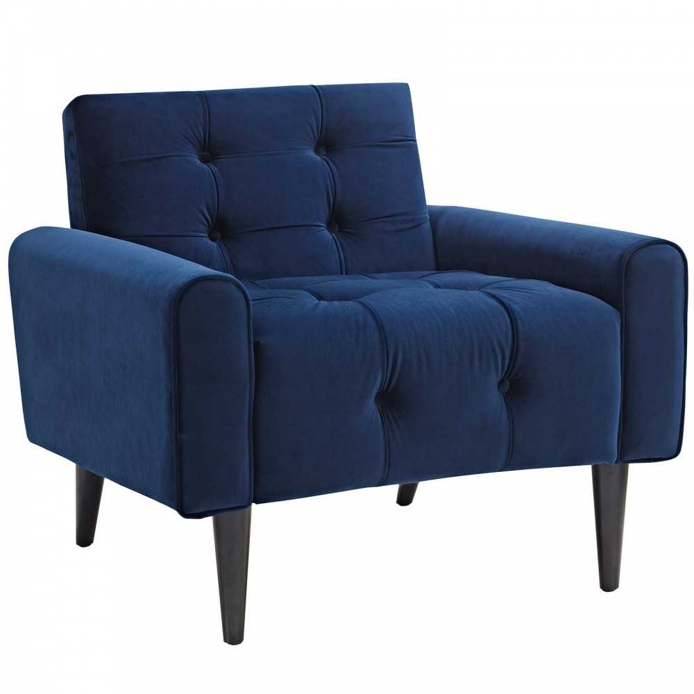 Delve Living Room Set Performance Velvet Set of 3, Gray, EEI-2970-NAV-SET
