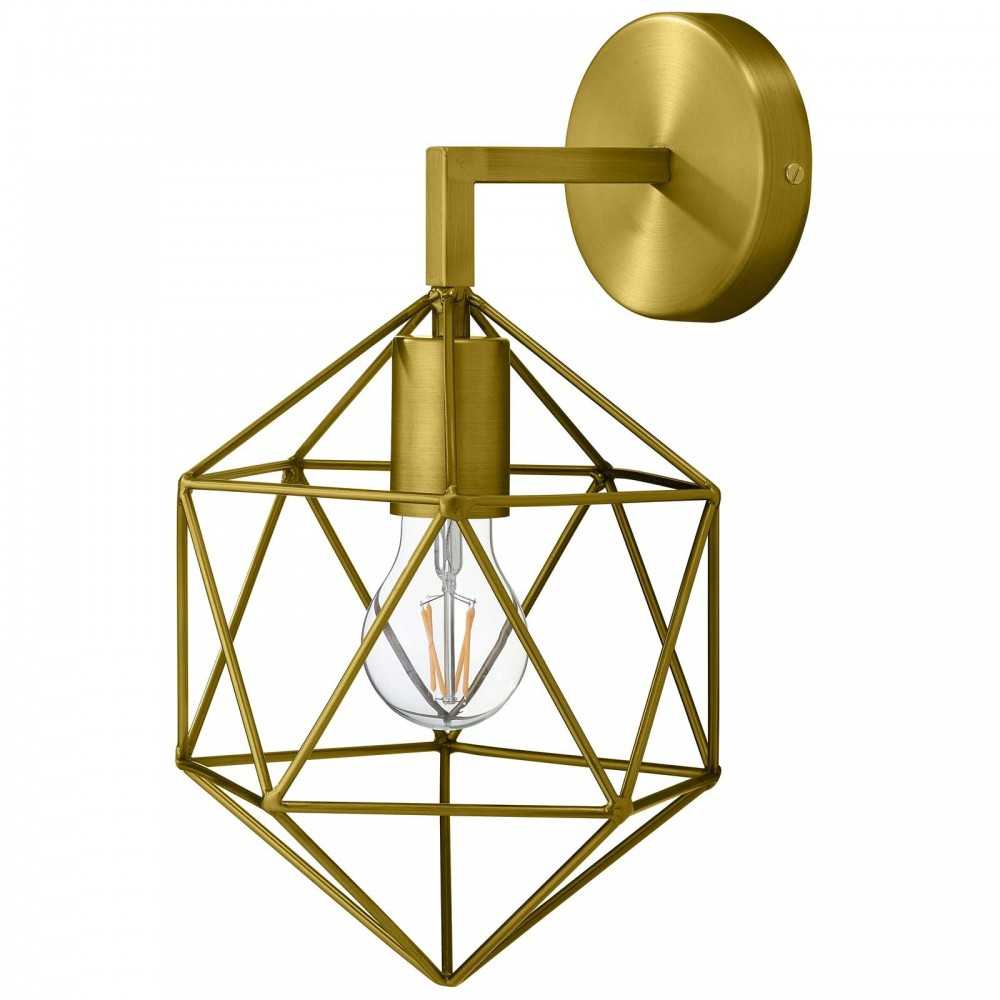 Derive Brass Wall Sconce Light Fixture