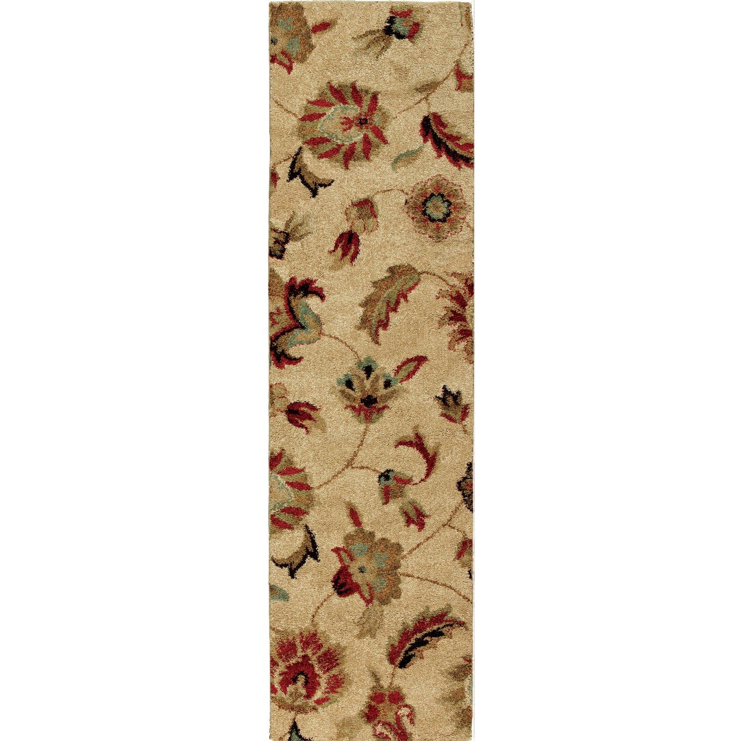 Orian Wild Weave London Bisque 27"X96"