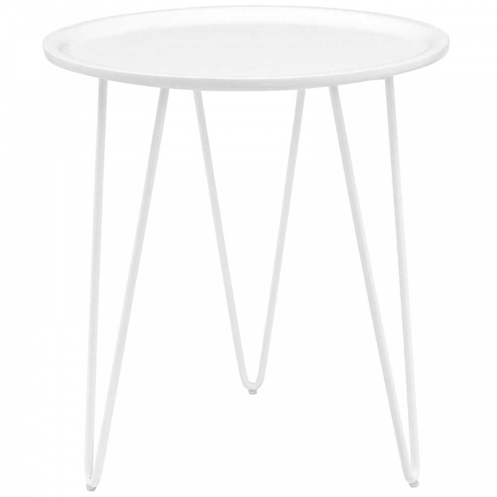 Digress Side Table, White